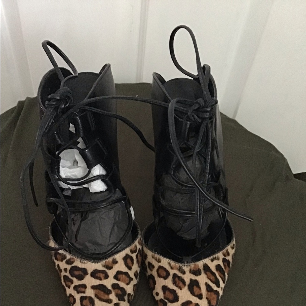 Top Shop Leopard Mules Size 6.5 ❣️